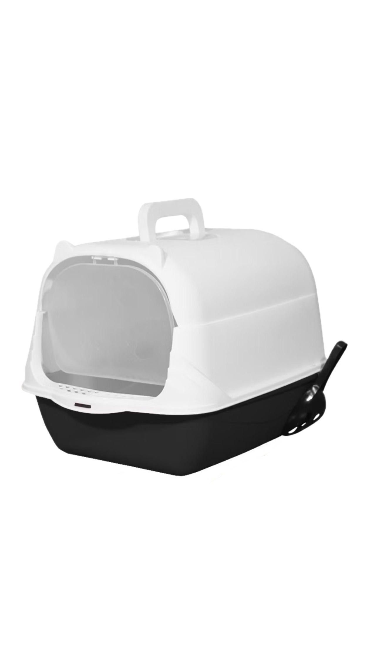 Nhà vệ sinh cho mèo kín có 1 cửa - Ảnh 2