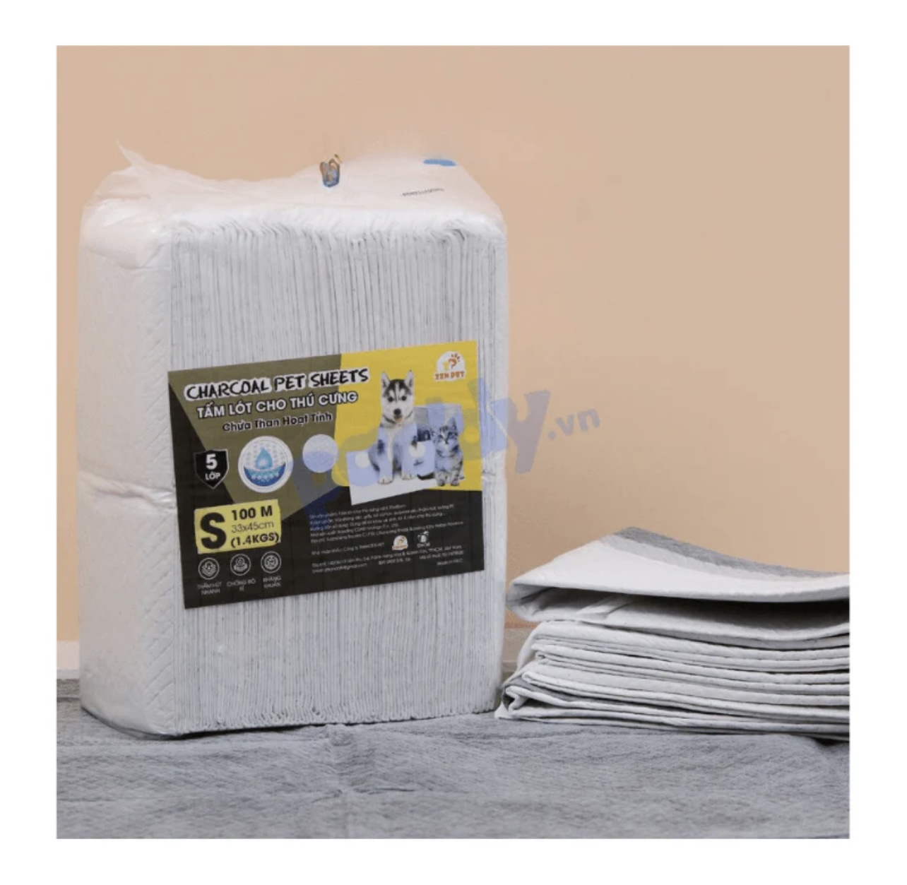 Tã lót chuồng chó