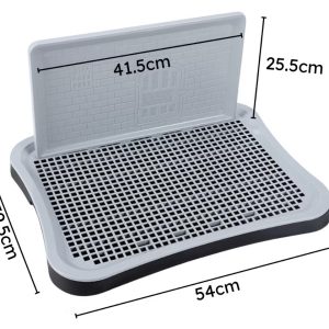 Khay Vệ Sinh cho Chó kèm Trụ gác chân