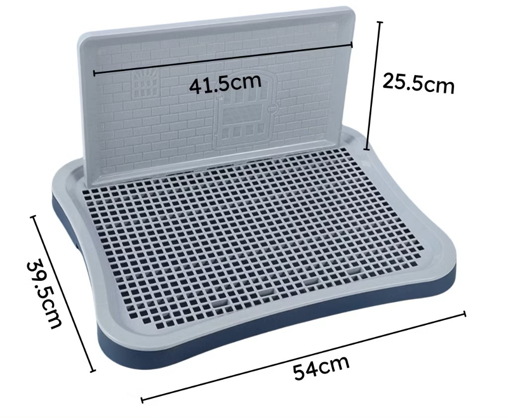 Khay Vệ Sinh cho Chó kèm Trụ gác chân - Ảnh 2