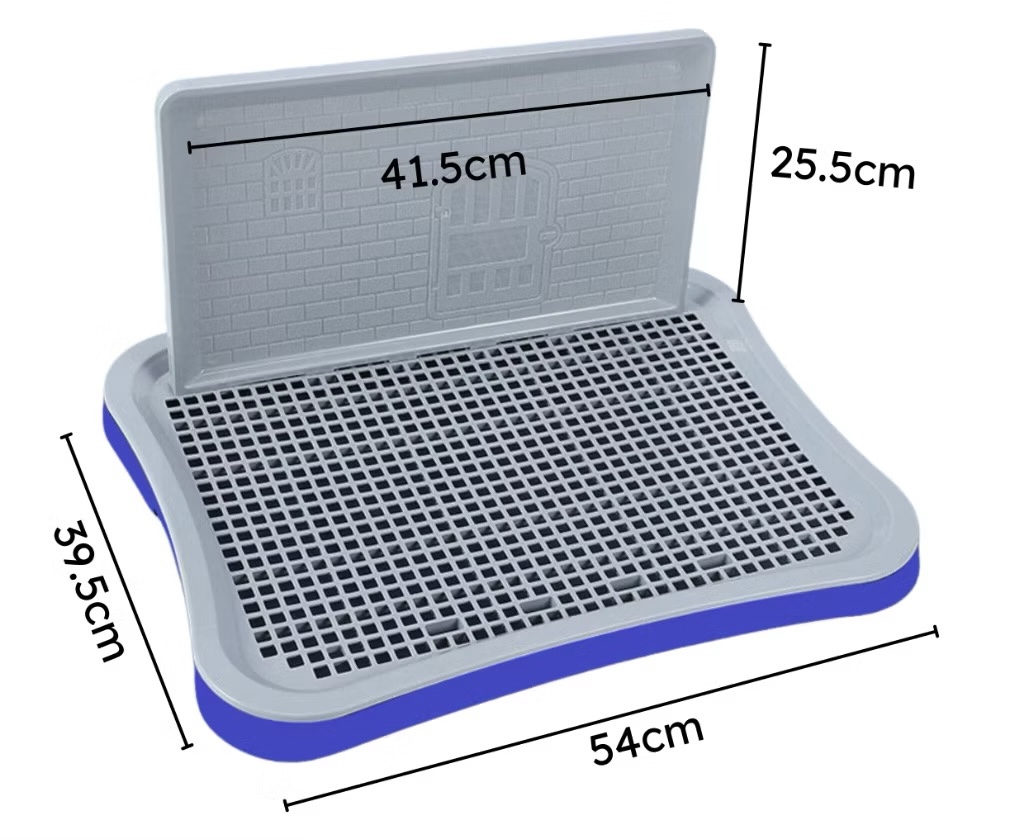Khay Vệ Sinh cho Chó kèm Trụ gác chân - Ảnh 3